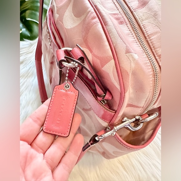 *sold*  Rare Coach Barbie Pink Heritage Purse - Picture 11 of 13